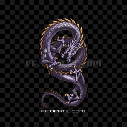 黒竜（PSP版）の画像：FF4モンスター別攻略 ／ FF4攻略