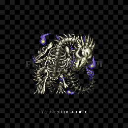 ルナザウルス（PSP版）の画像：FF4モンスター別攻略 ／ FF4攻略